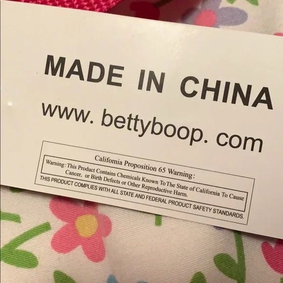 Betty Boop pink tote bag w/ attached wallet NWT - Picture 8 of 8